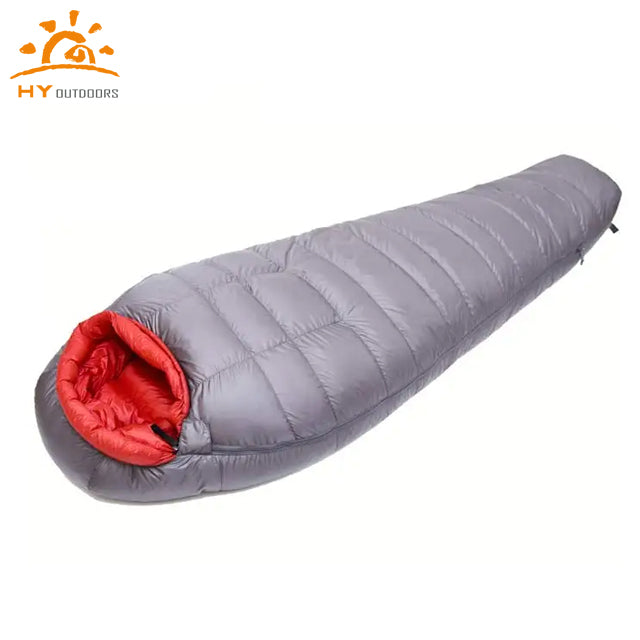 Extreme Cold Mountaineering Down Sleeping Bag Lightweight Water Repellent Camping Sleeping Bags Goose Down Sleeping Bag