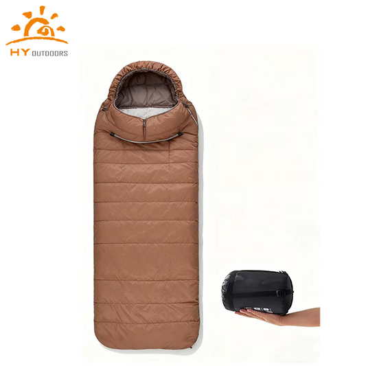 Sleeping Bag, For Outdoor Camping, Compact, Ultra Lightweight, Envelope Type, Connectable, For 2 People, Water Repellent, Heat Retention, For Disaster Preparedness, Both Sizes, For Sleeping in Car