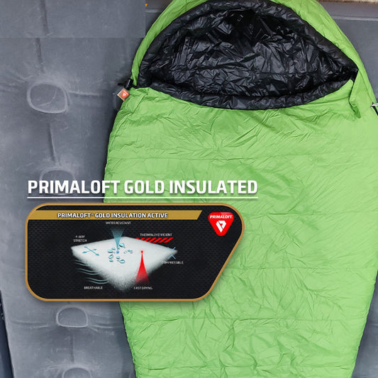 Primaloft Insulation Mummy Sleeping Bag Ultralight 20D