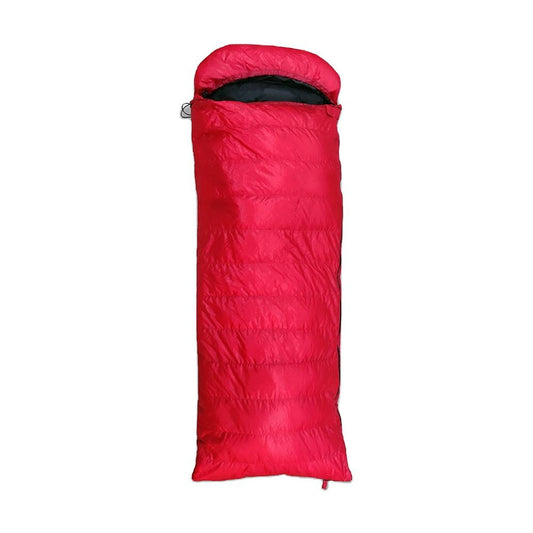Water Repellent Ripstop Nylon Envelope Duck Down Sleeping Bag 800g