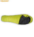 Winter Waterproof Goose Down Sleeping Bag with 400-800g Fill for Outdoor Camping and Hiking Mummy Style