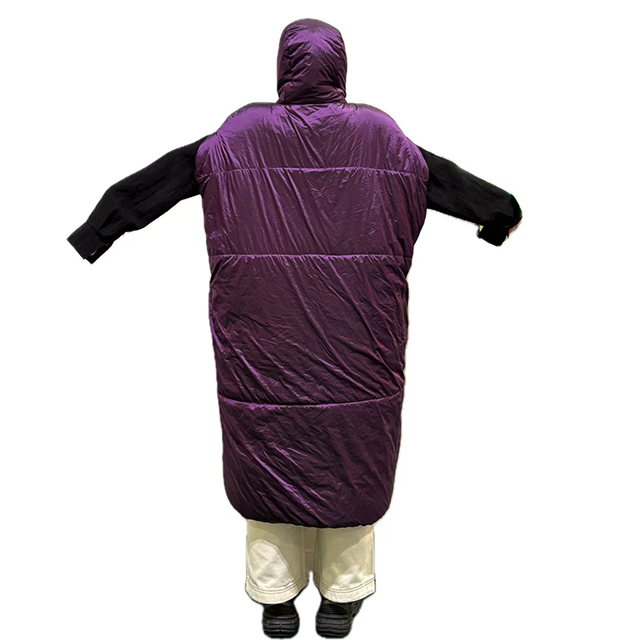 Synthetic sleeping bag